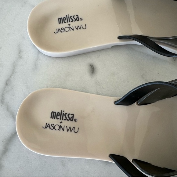 Melissa + Jason Wu Pool / Beach Slides Sandals Size 8 - Picture 5 of 9